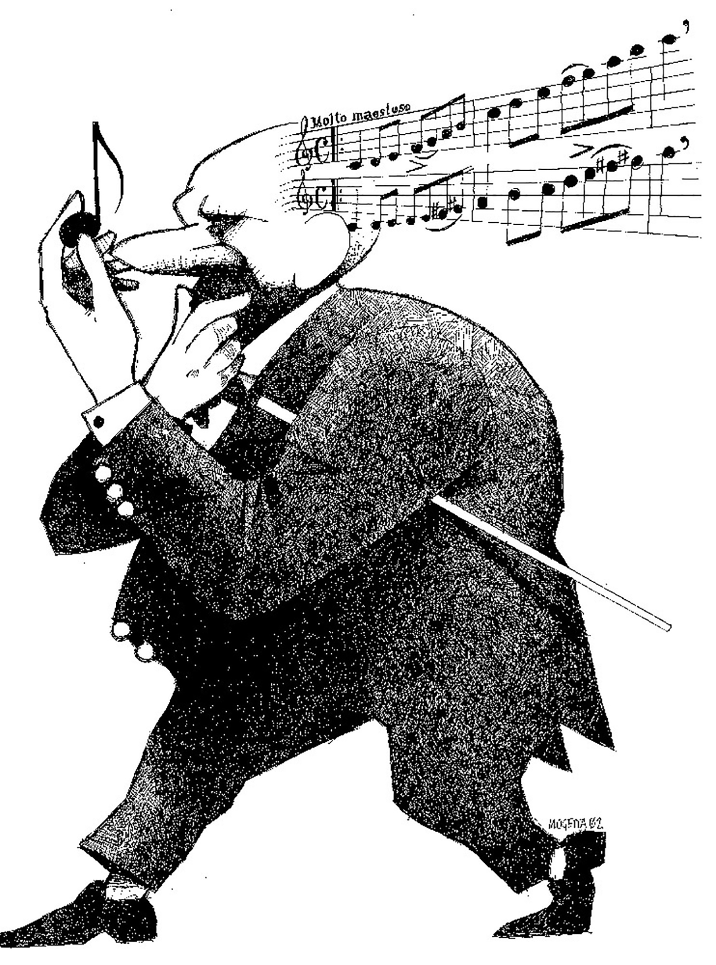 Atelier Piccolo Borgo Antico, Vittorio Mogetta, A nota que faltava